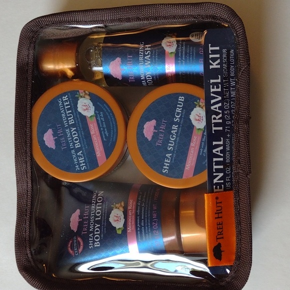 Tree Hut Moroccan Rose essential travel kit - Picture 1 of 4